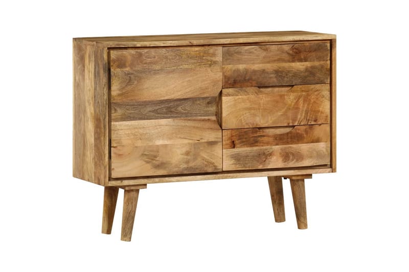 Skänk massivt mangoträ 90x30x69 cm - Brun - Förvaring - Förvaringsmöbler - Skänkar & sideboards