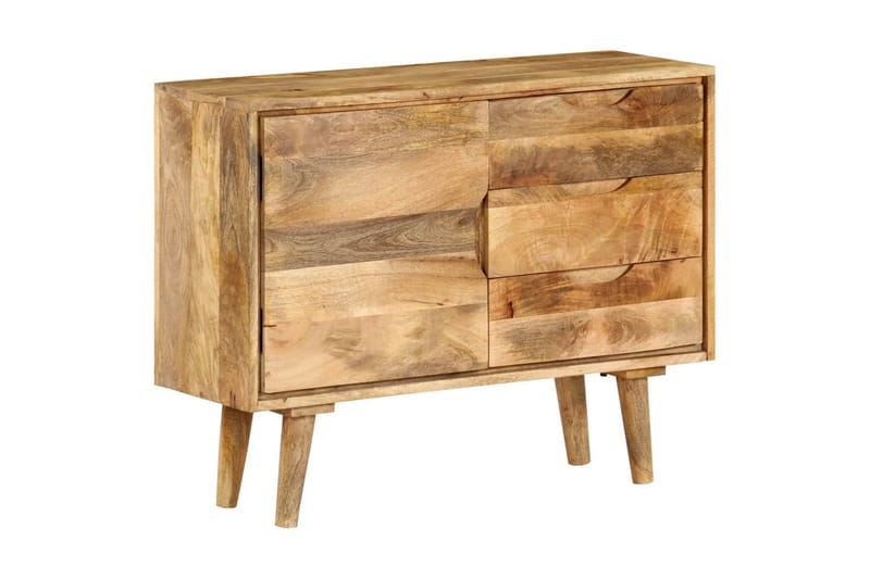 Skänk massivt mangoträ 90x30x69 cm - Brun - Förvaring - Förvaringsmöbler - Skänkar & sideboards