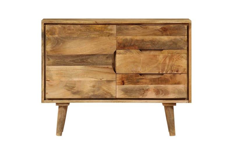 Skänk massivt mangoträ 90x30x69 cm - Brun - Förvaring - Förvaringsmöbler - Skänkar & sideboards