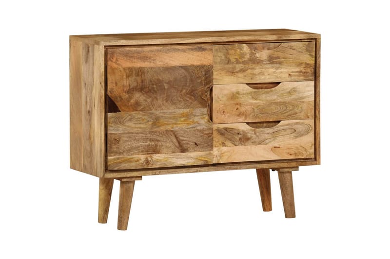 Skänk massivt mangoträ 90x30x69 cm - Brun - Förvaring - Förvaringsmöbler - Skänkar & sideboards