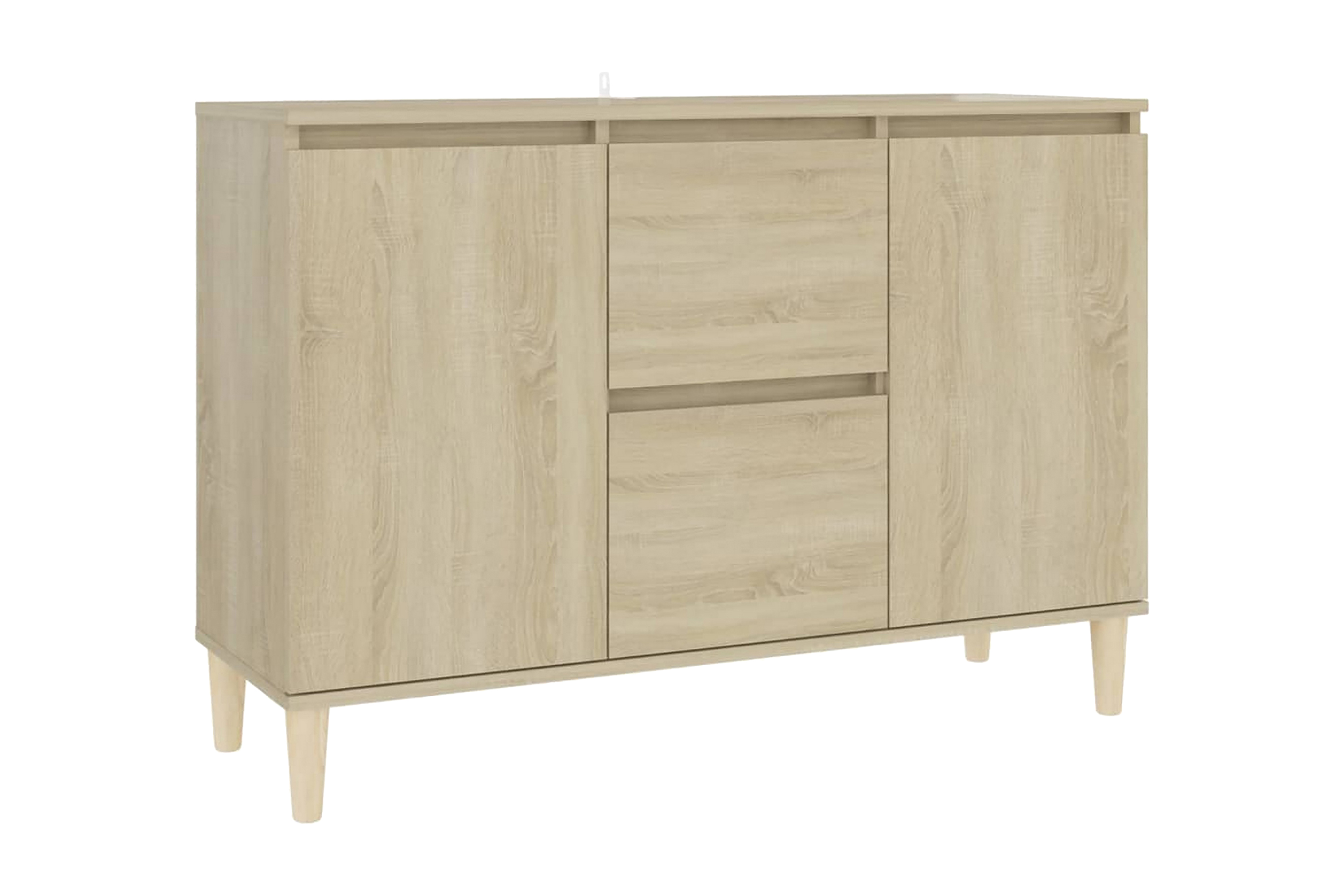 Skänk sonoma-ek 103,5x35x70 cm spånskiva – Brun