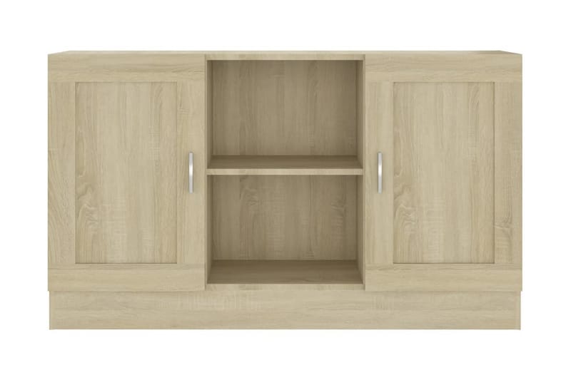 Skänk sonoma-ek 120x30,5x70 cm spånskiva - Brun - Förvaring - Förvaringsmöbler - Skänkar & sideboards