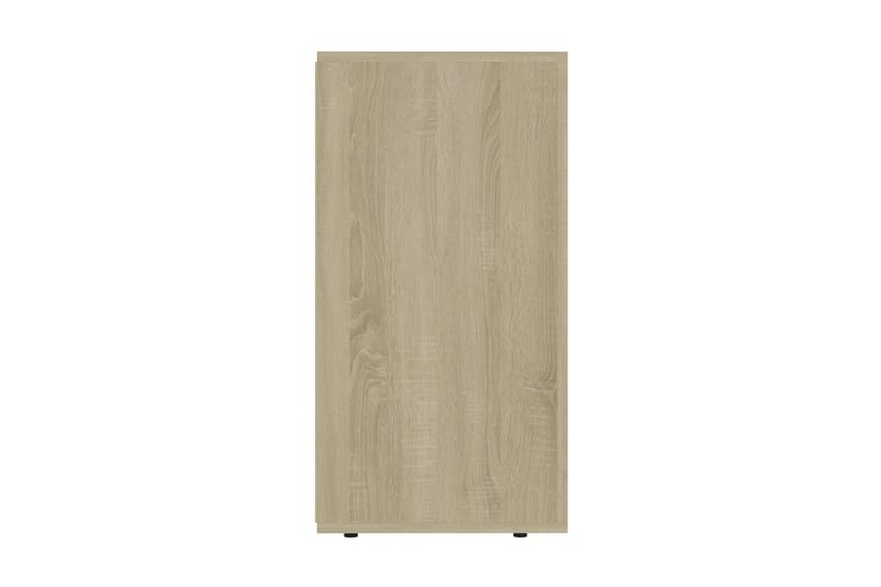 Skänk sonoma-ek 120x36x69 cm spånskiva - Brun - Förvaring - Förvaringsmöbler - Skänkar & sideboards