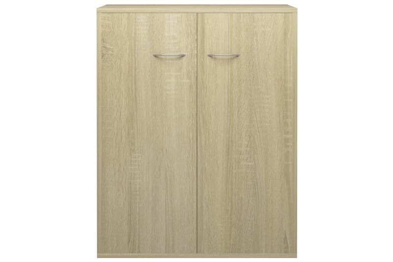 Skänk sonoma-ek 60x30x75 cm spånskiva - Brun - Förvaring - Förvaringsmöbler - Skänkar & sideboards