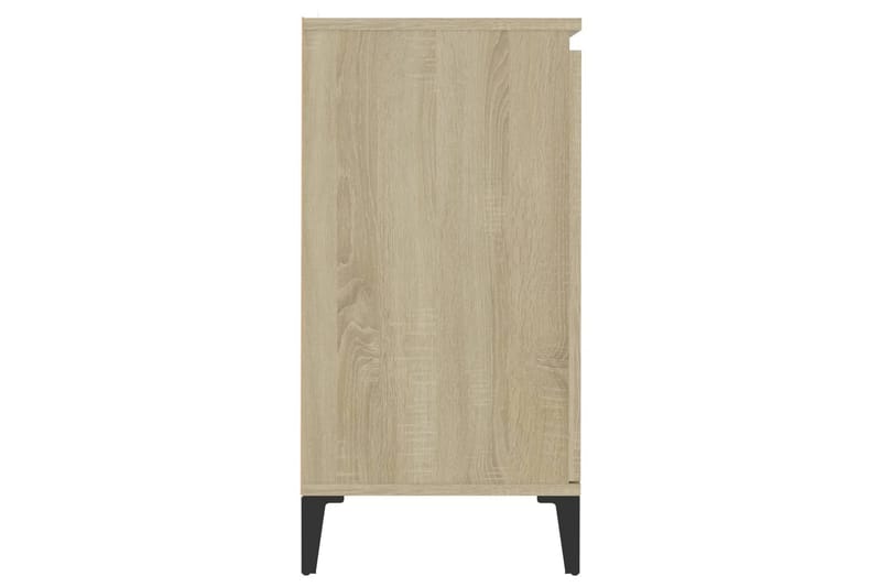 Skänk sonoma-ek 60x30x75 cm spånskiva - Ek - Förvaring - Förvaringsmöbler - Skänkar & sideboards