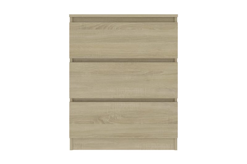 Skänk sonoma-ek 60x33,5x76 cm spånskiva - Brun - Förvaring - Förvaringsmöbler - Skänkar & sideboards