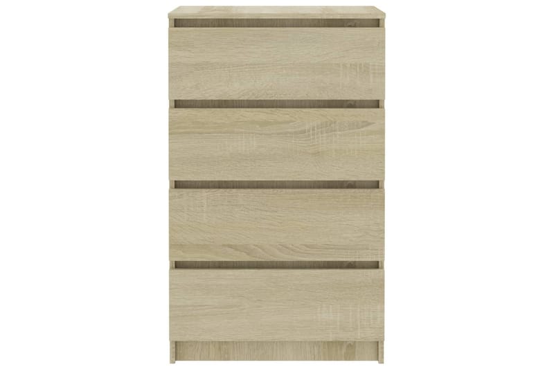 Skänk sonoma-ek 60x35x98,5 cm spånskiva - Brun - Förvaring - Förvaringsmöbler - Skänkar & sideboards