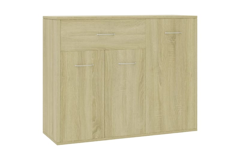 Skänk sonoma-ek 88x30x70 cm spånskiva - Brun - Förvaring - Förvaringsmöbler - Skänkar & sideboards