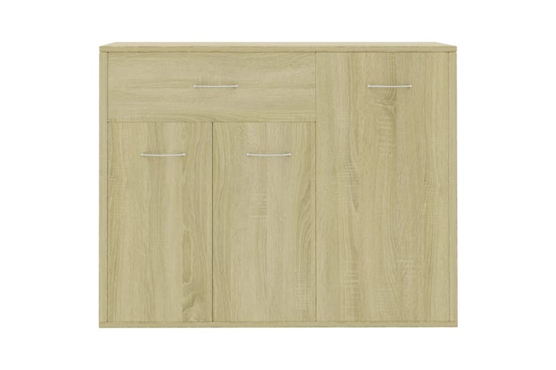 Skänk sonoma-ek 88x30x70 cm spånskiva - Brun - Förvaring - Förvaringsmöbler - Skänkar & sideboards