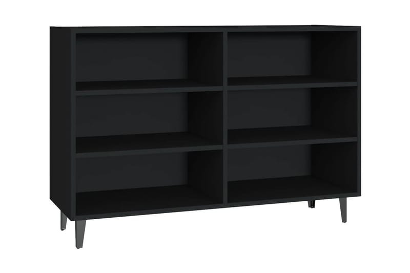 Skänk svart 103,5x35x70 cm spånskiva - Svart - Förvaring - Förvaringsmöbler - Skänkar & sideboards