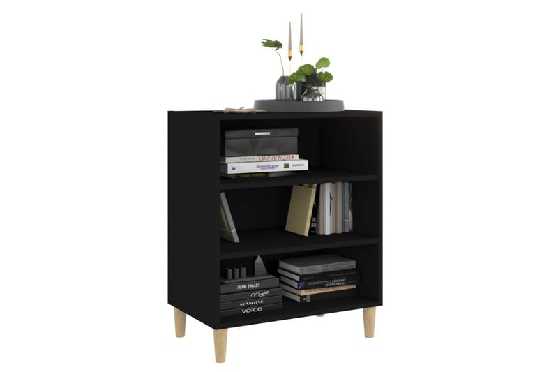 Skänk svart 57x35x70 cm spånskiva - Svart - Förvaring - Förvaringsmöbler - Skänkar & sideboards