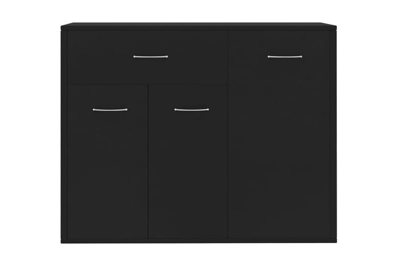 Skänk svart 88x30x70 cm spånskiva - Svart - Förvaring - Förvaringsmöbler - Skänkar & sideboards