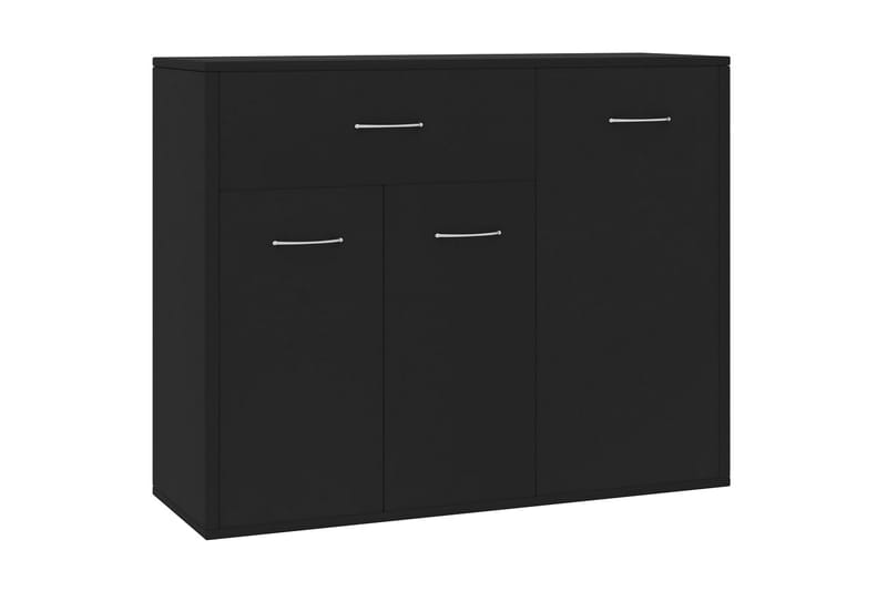 Skänk svart 88x30x70 cm spånskiva - Svart - Förvaring - Förvaringsmöbler - Skänkar & sideboards