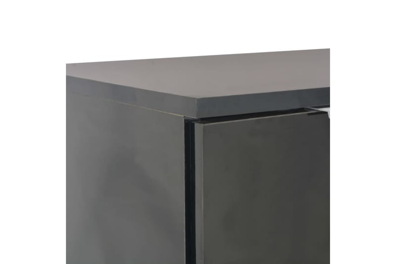 Skänk svart högglans 107x35x76 cm - Svart - Förvaring - Förvaringsmöbler - Skänkar & sideboards