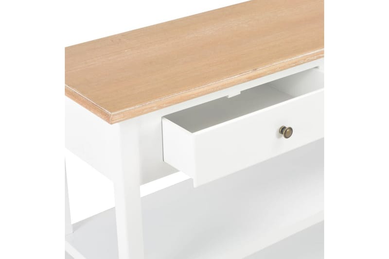 Skänk vit 110x35x80 cm MDF - Vit/Trä - Förvaring - Förvaringsmöbler - Skänkar & sideboards