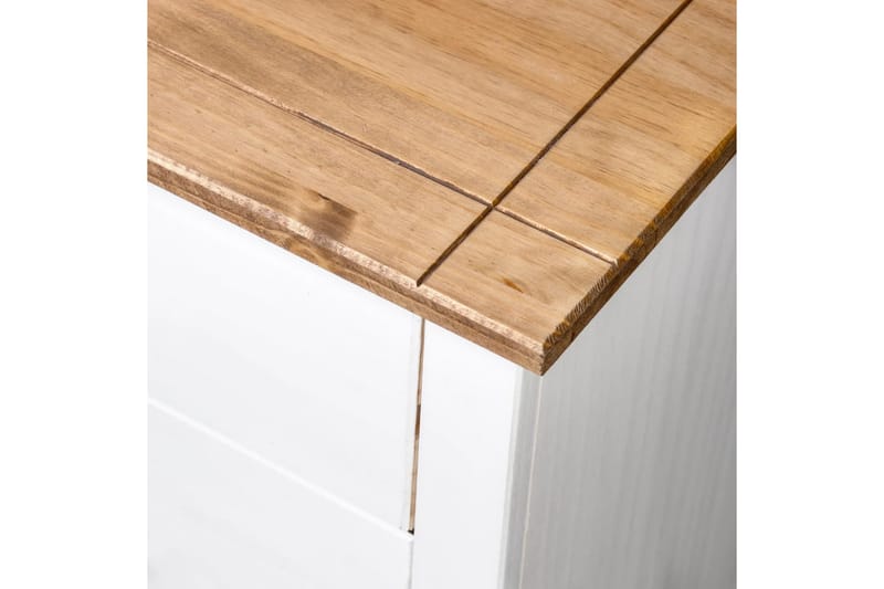 Skänk vit 80x40x73 cm furu Panama - Vit - Förvaring - Förvaringsmöbler - Skänkar & sideboards