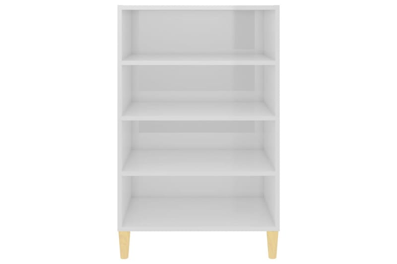 Skänk vit högglans 57x35x90 cm spånskiva - Vit - Förvaring - Förvaringsmöbler - Skänkar & sideboards