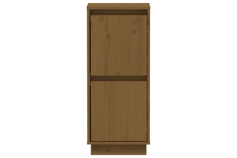 Skänkar 2 st honungsbrun 31,5x34x75 cm massiv furu - Brun - Förvaring - Förvaringsmöbler - Skänkar & sideboards