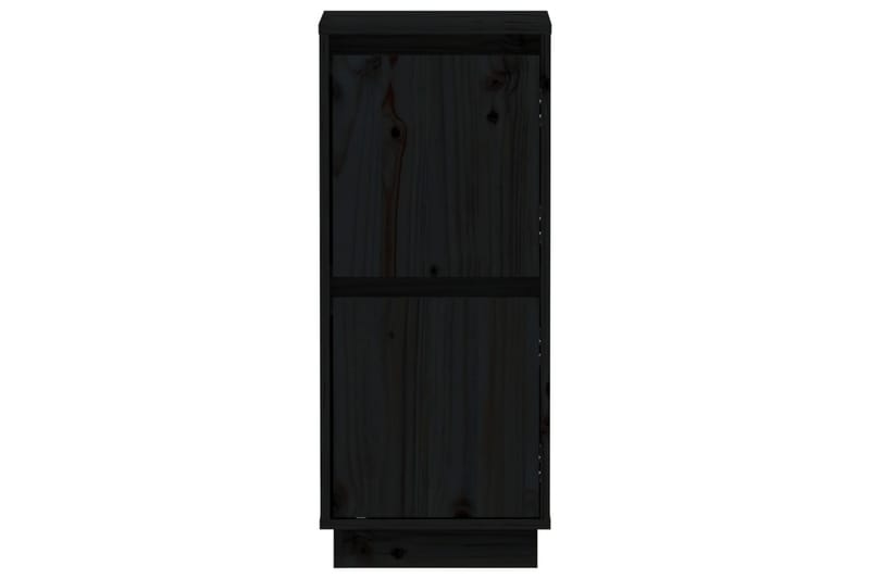 Skänkar 2 st svart 31,5x34x75 cm massiv furu - Svart - Förvaring - Förvaringsmöbler - Skänkar & sideboards