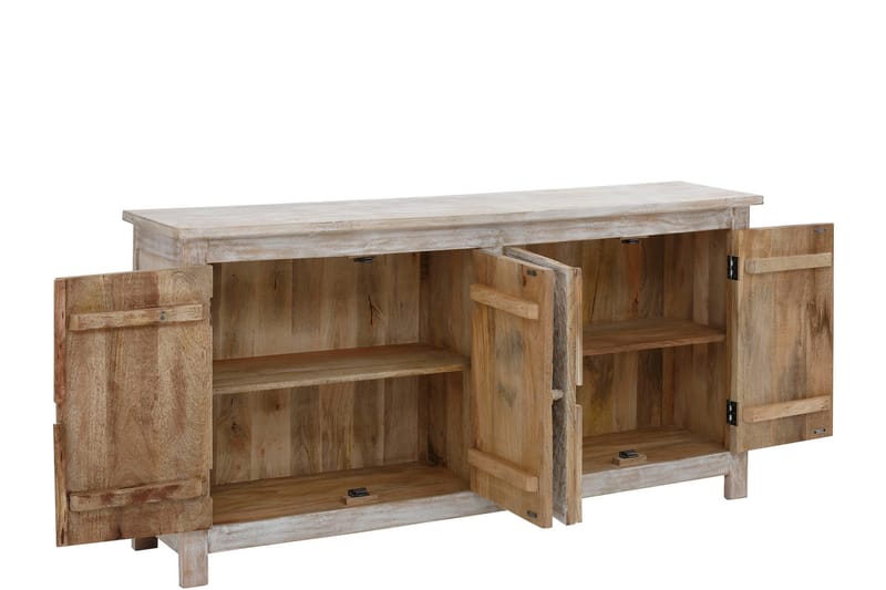 TAKAKI Skänk 175x40 cm Ljusbrun - Förvaring - Förvaringsmöbler - Skänkar & sideboards