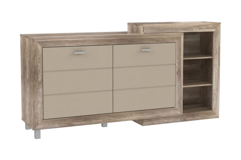 TRANDERS Skänk 42x180 cm Brun - Förvaring - Förvaringsmöbler - Skänkar & sideboards