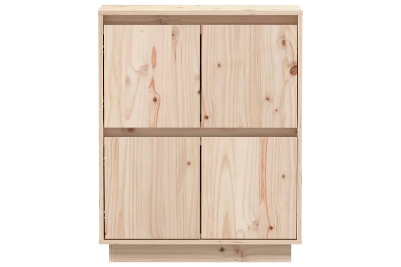 Skänk 60x34x75 cm massiv furu - Brun - Förvaring - Förvaringsmöbler - Skänkar & sideboards