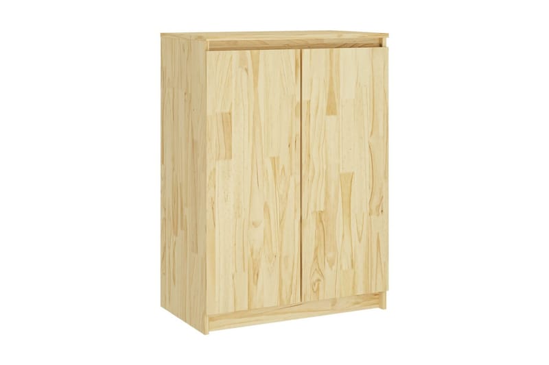 Skänk 60x36x84 cm massivt furuträ - Brun - Förvaring - Förvaringsmöbler - Skänkar & sideboards