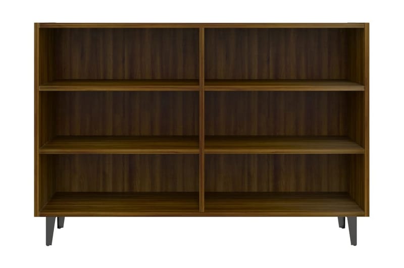 Skänk brun ek 103,5x35x70 cm spånskiva - Brun - Förvaring - Förvaringsmöbler - Skänkar & sideboards