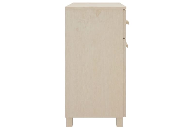 Skänk honungsbrun 79x40x80 cm massiv furu - Honung - Förvaring - Förvaringsmöbler - Skänkar & sideboards