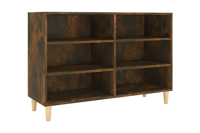 Skänk rökfärgad ek 103,5x35x70 cm spånskiva - Rökfärgad ek - Förvaring - Förvaringsmöbler - Skänkar & sideboards