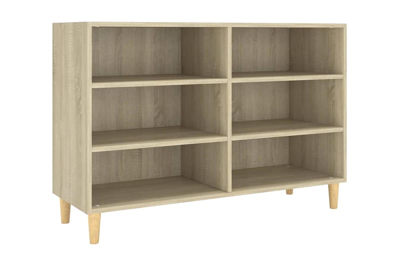 Skänk sonoma-ek 103,5x35x70 cm spånskiva - Ek - Förvaring - Förvaringsmöbler - Skänkar & sideboards