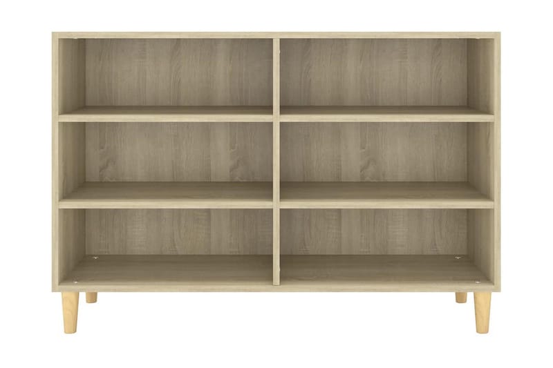 Skänk sonoma-ek 103,5x35x70 cm spånskiva - Ek - Förvaring - Förvaringsmöbler - Skänkar & sideboards