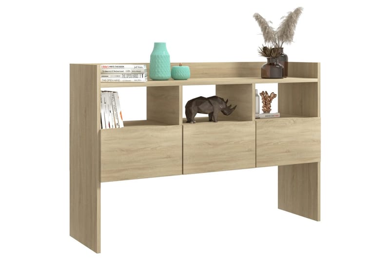 Skänk sonoma-ek 105x30x70 cm spånskiva - Brun - Förvaring - Förvaringsmöbler - Skänkar & sideboards