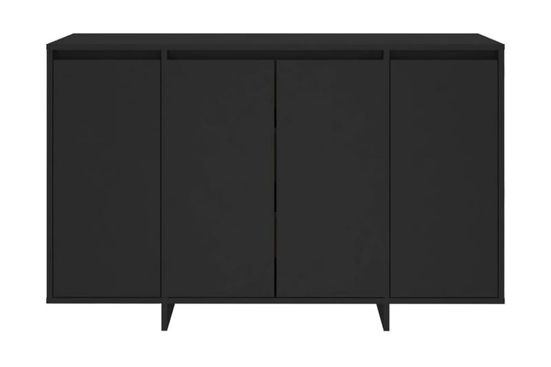 Skänk svart 120x41x75 cm spånskiva - Svart - Förvaring - Förvaringsmöbler - Skänkar & sideboards