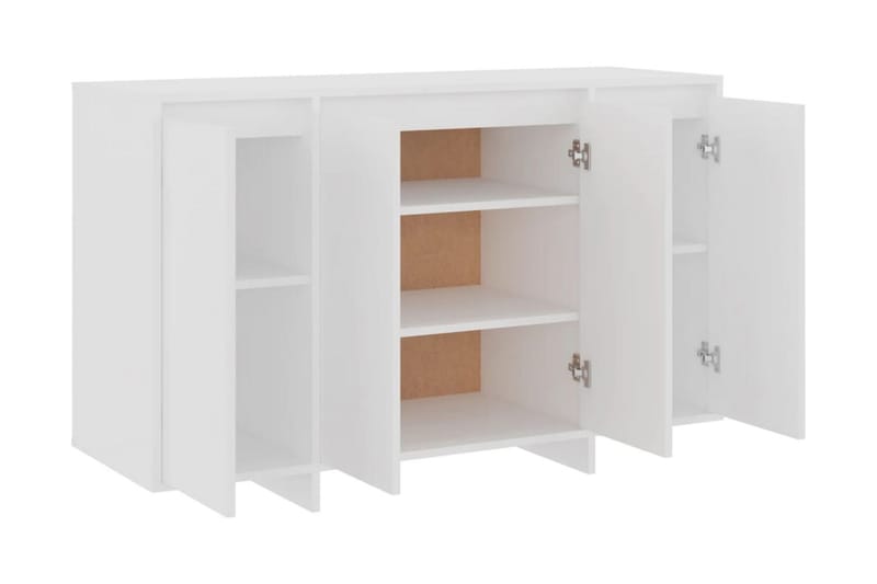 Skänk vit 120x41x75 cm spånskiva - Vit - Förvaring - Förvaringsmöbler - Skänkar & sideboards