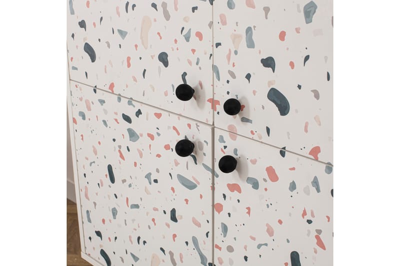 TERRAZZO Highboard 95x111 cm Vit - Förvaring - Förvaringsmöbler - Byrå