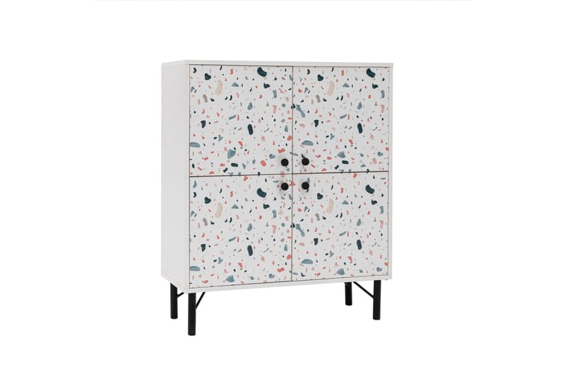 TERRAZZO Highboard 95x111 cm Vit - Förvaring - Förvaringsmöbler - Byrå