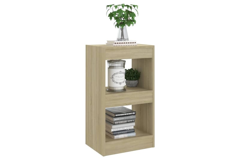 beBasic Bokhylla/rumsavdelare sonoma-ek 40x30x72 cm - Förvaring - Hyllor - Bokhylla