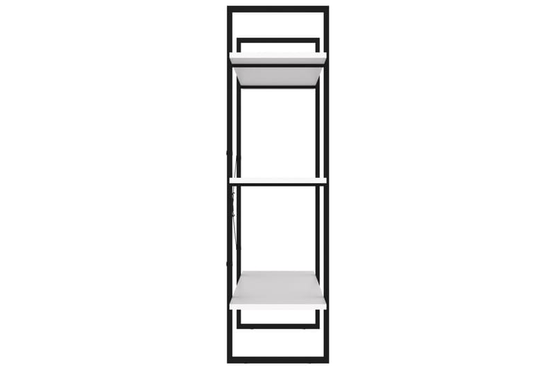 Bokhylla vit 100x30x105 cm spånskiva - Vit - Förvaring - Hyllor - Bokhylla