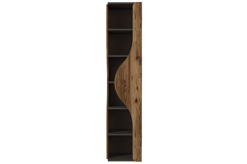 GIANETTO Bokhylla 39x39 cm Teak/Antracit - Förvaring - Hyllor - Bokhylla