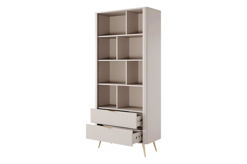 Forba Bokhylla 88 cm - Beige - Förvaring - Hyllor - Bokhylla