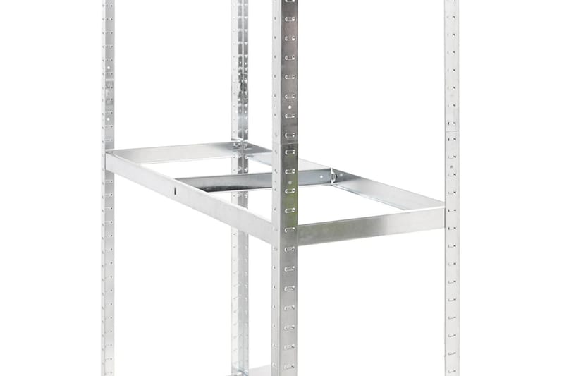 beBasic Däckställ 2 hyllplan silver 4 st 110x40x180 cm stål - Förvaring - Hyllor - Förvaringshylla - Lagerhylla