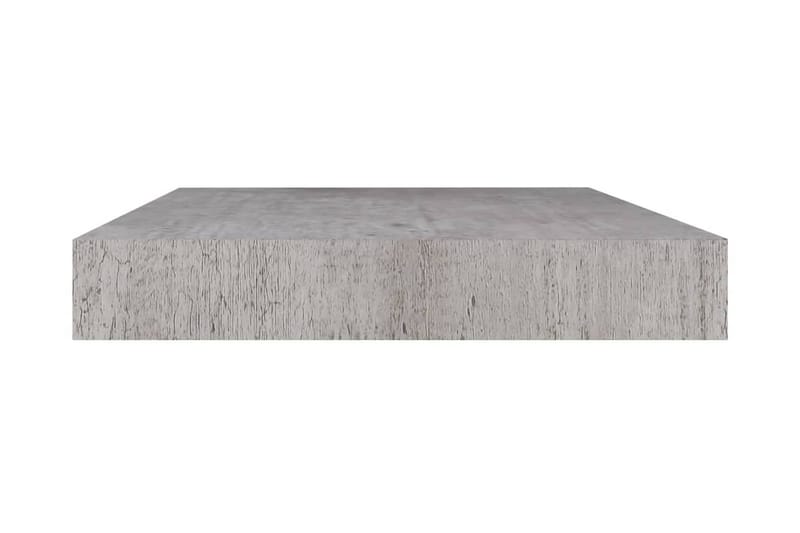 Svävande vägghylla betonggrå 40x23x3,8 cm MDF - Betonggrå - Förvaring - Köksförvaring - Kökshylla