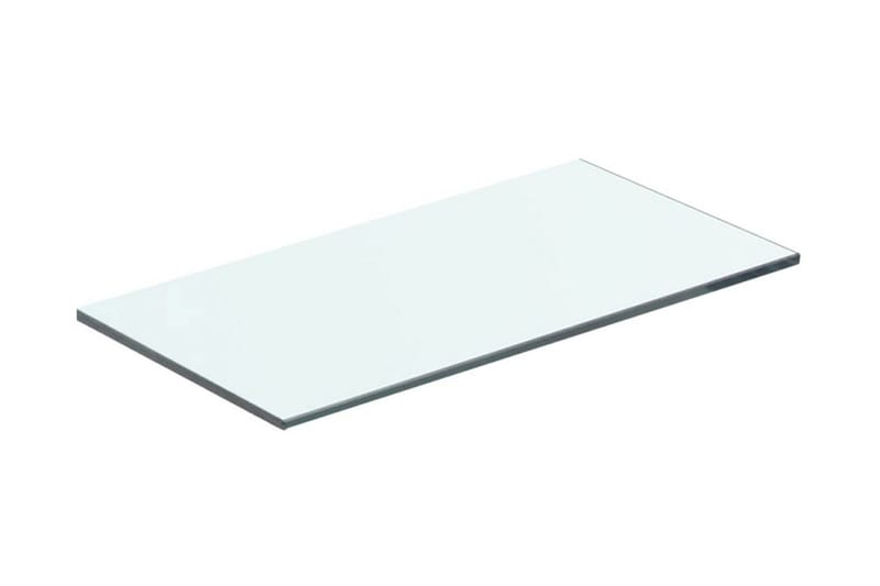 Hyllplan glas genomskinlig 40x15 cm - Transparent - Förvaring - Sko- & klädförvaring - Garderober & garderobssystem