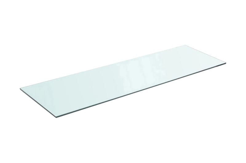 Hyllplan glas genomskinlig 90x30 cm - Transparent - Hyllplan - Garderober & garderobssystem