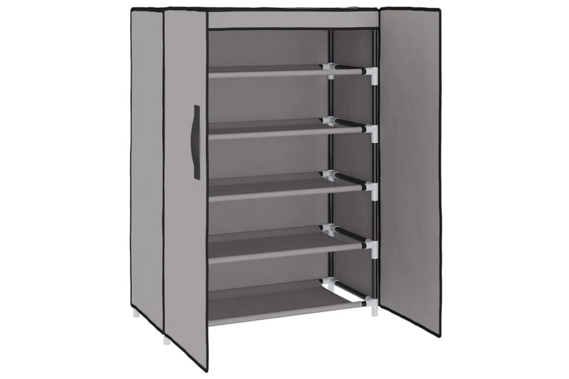 beBasic Skoskåp grå 60x28x90 cm tyg - Förvaring - Sko- & klädförvaring - Skoförvaring