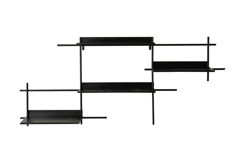 LETNICLE Vägghylla 16x117 cm Svart - Förvaring - Köksförvaring - Kökshylla