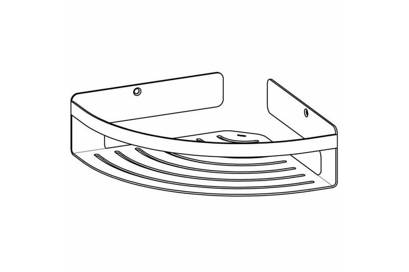 Tiger Duschhylla hörn Caddy krom stor 1400630346 - Inredning & dekor - Badrumsinredning - Duschhylla & duschkorg
