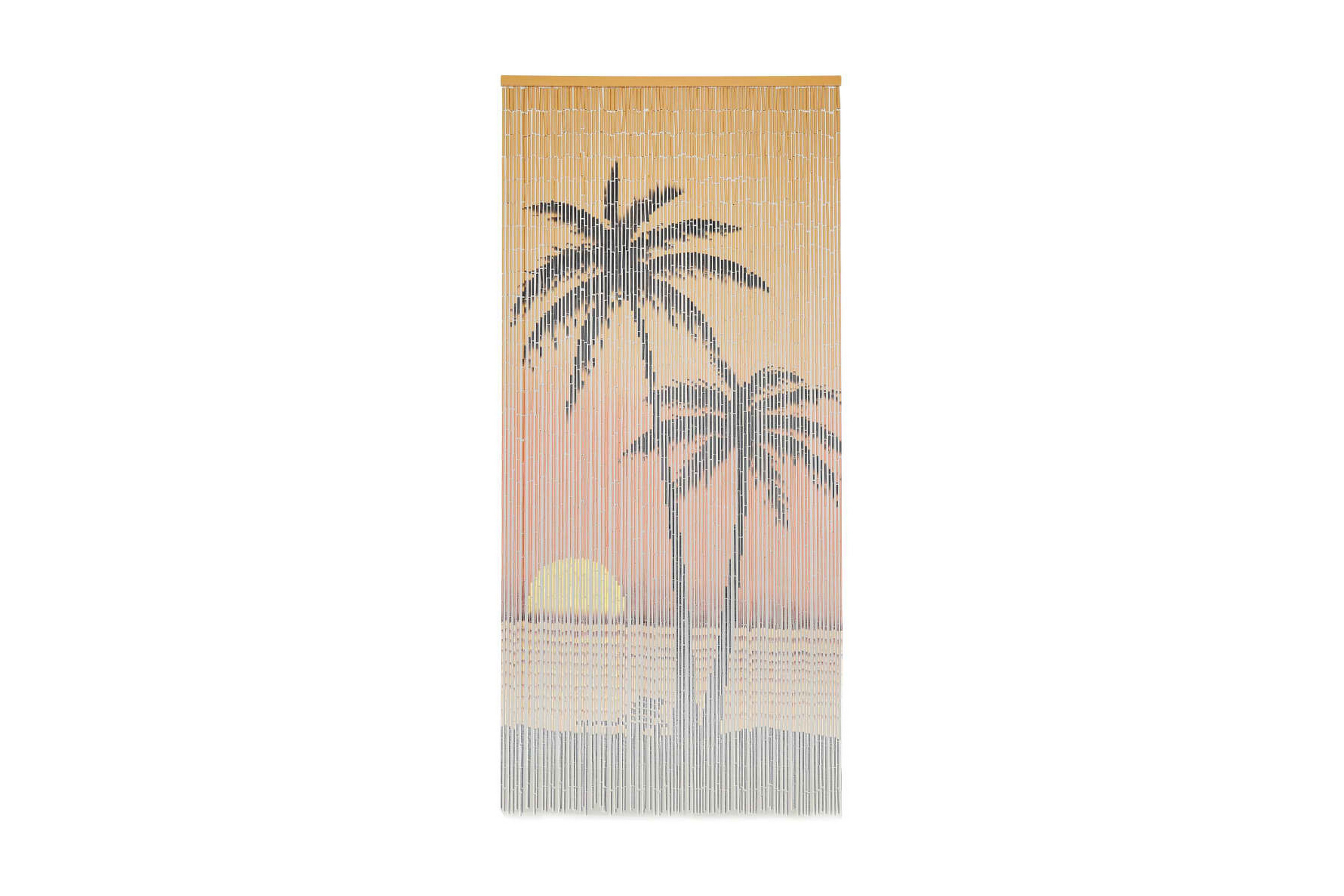 Dörrdraperi i bambu 90×200 cm – Flerfärgad