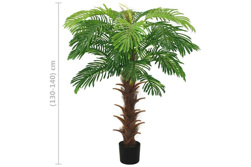 Konstväxt kottepalm med kruka 140 cm grön - Grön - Inredning & dekor - Dekor & inredningsdetaljer - Konstgjorda växter